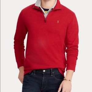 Polo Quarter Zip Sweater
